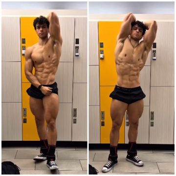 Filho de Carla Perez, Victor Alexandre exibe corpo saradíssimo: ‘Tem molejo’