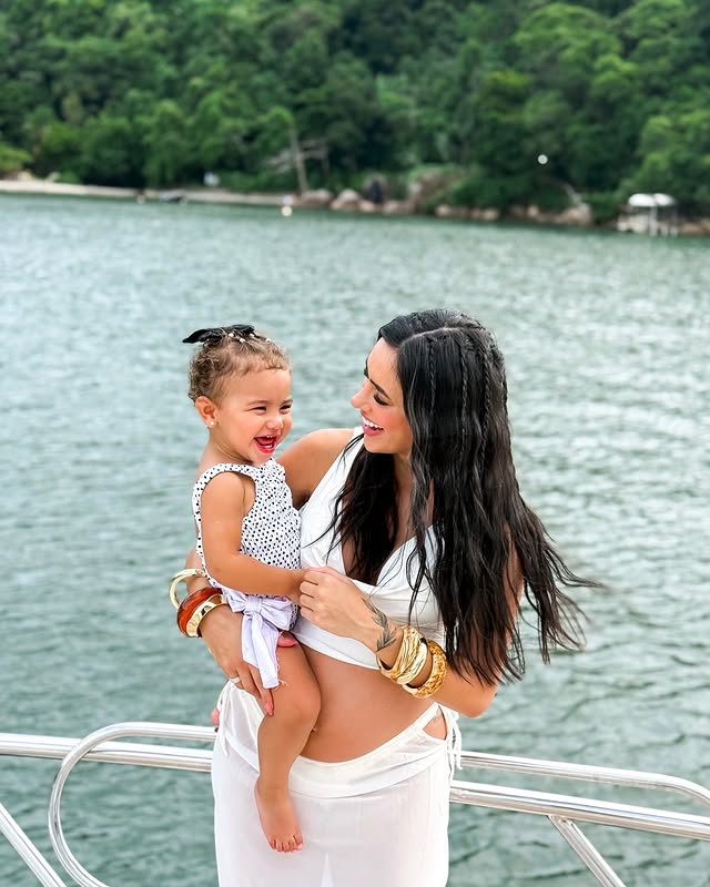 Bruna Biancardi mostra Mavie interagindo com a irmã: “É a coisa mais linda”