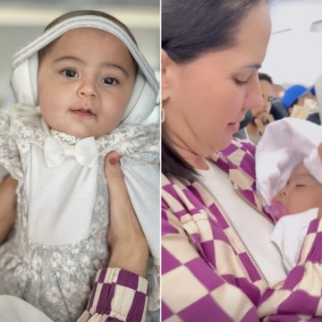 Graciele Lacerda revela técnica para acalmar a filha durante viagem de avião