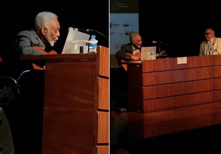 Gilberto Gil comanda verdadeiro show na Academia Brasileira de Letras