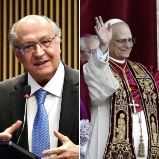 Alckmin embarca para representar o Brasil na missa do Papa Leão XIV