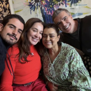 Preta Gil recebe visita de Claudia Raia durante tratamento nos EUA