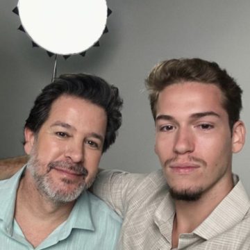 Murilo Benício abre álbum de fotos para parabenizar o filho Pietro Antonelli