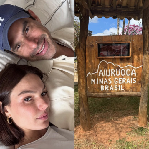 Marcus Buaiz se encanta ao conhecer terra natal de Isis Valverde: ‘Um dos lugares mais marcantes’