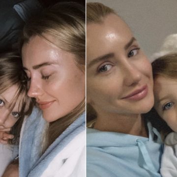 Ana Paula Siebert celebra reencontro com a filha Vicky após viagem luxuosa de lua de mel