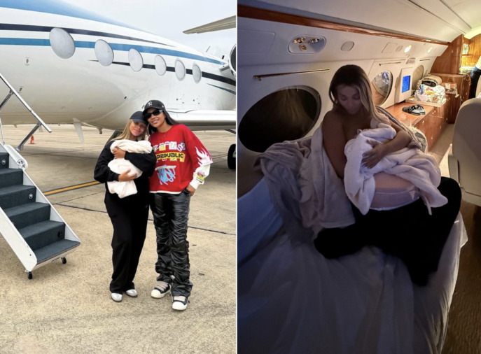 Brunna Gonçalves relata como foi a primeira viagem de avião da filha Zuri