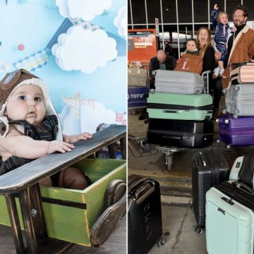 Viih Tube e Eliezer embarcam em primeira viagem com o filho caçula