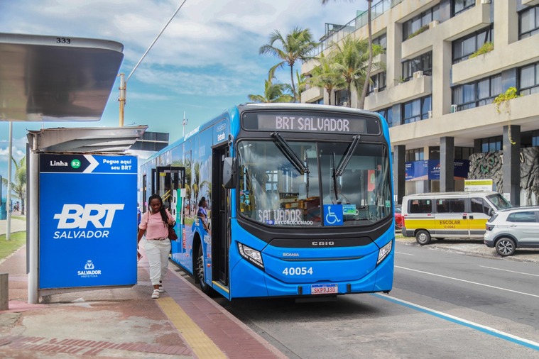 BRT Salvador registra crescimento de 42% no número de passageiros, aponta Semob