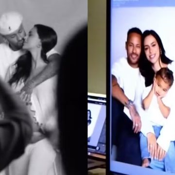 Bruna Biancardi mostra bastidores de ensaio com Neymar e Mavie: ‘À espera da nossa Mel’