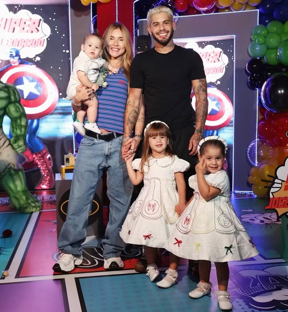Virgínia posta foto com os filhos após depor em CPI