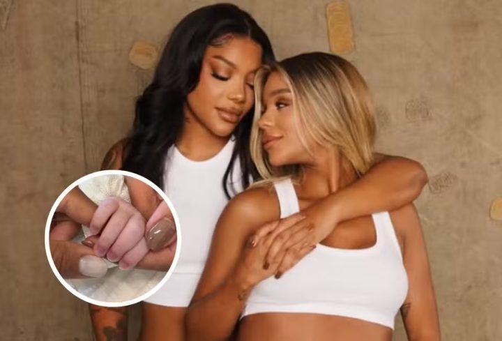 Confira a primeira foto de Ludmilla e Brunna Gonçalves com a filha Zuri