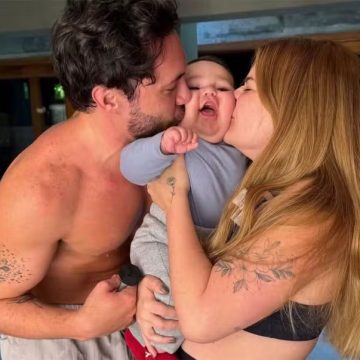 Viih Tube celebra saúde do filho Ravi após internação: ‘Mentalizava essa cena no hospital’