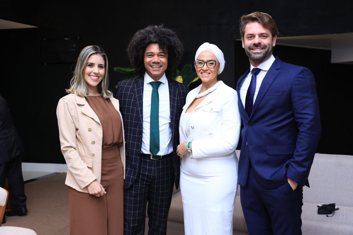 Lorena Peixoto, Marinho Soares, Isabella Pires e Gustavo Checcucci