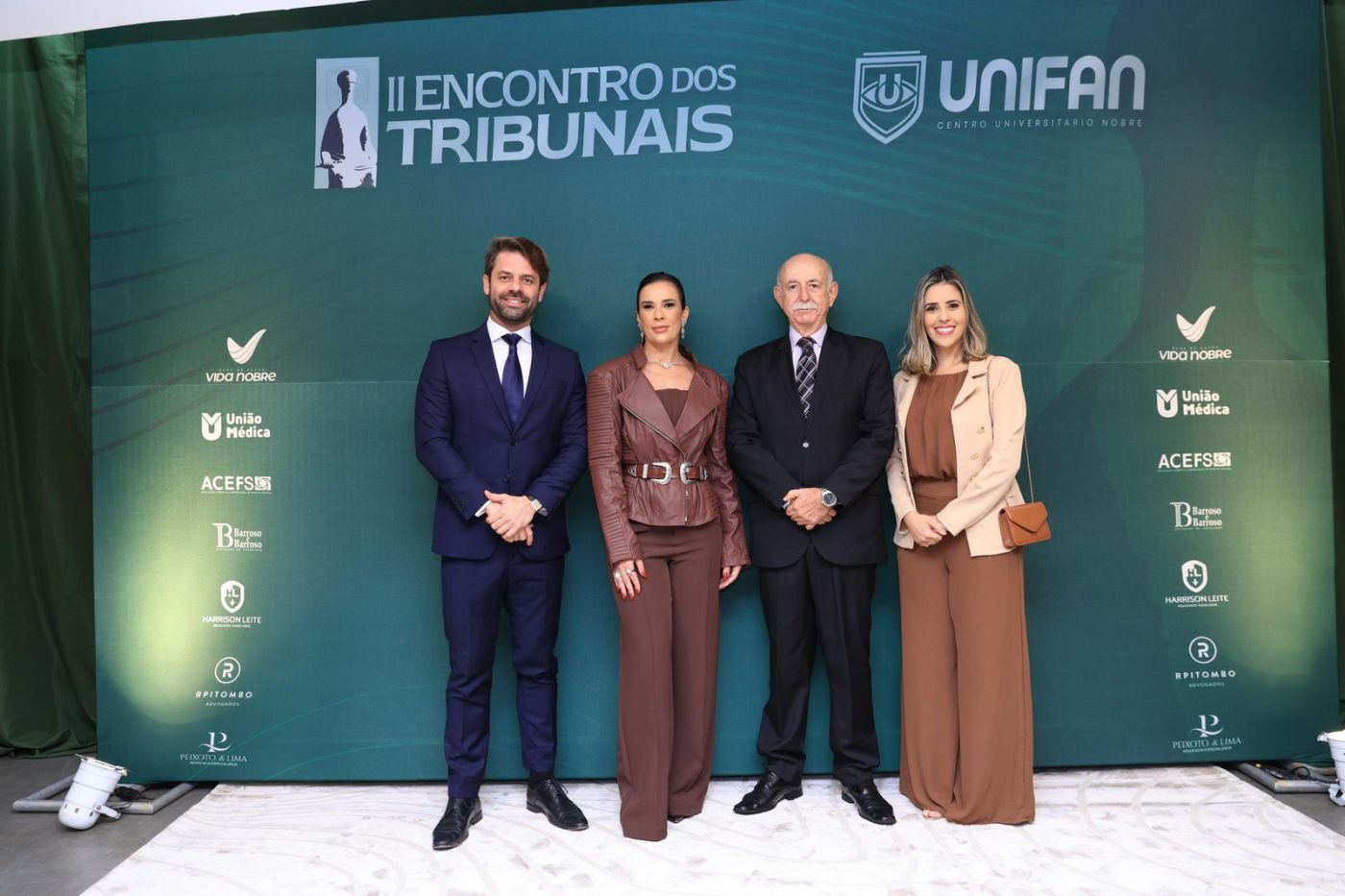 Gustavo Checcucci, Mariana Souza, Salomão Resedá e Lorena Peixoto