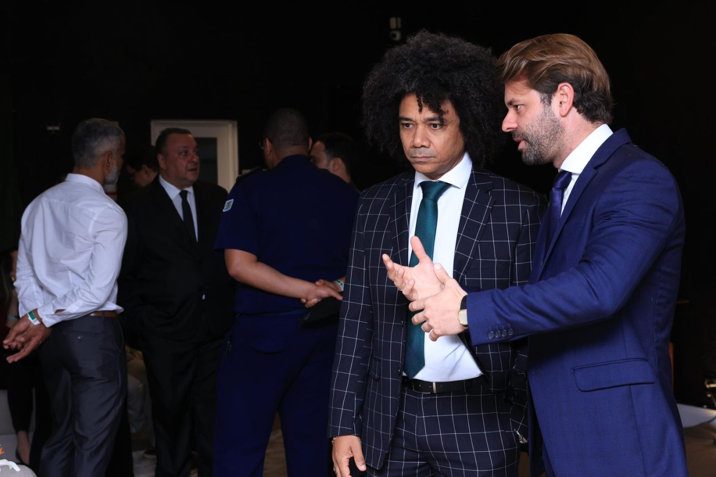 Marinho Soares e Gustavo Checcucci