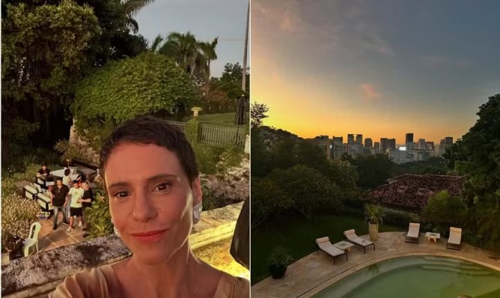 Malu Galli mostra detalhes da mansão que é cenário para a casa de Odete Roitman em ‘Vale tudo’