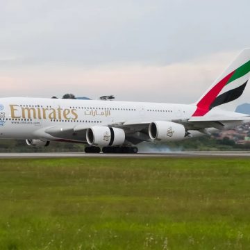 Maior avião do mundo sofre falha técnica e pousa em São Paulo