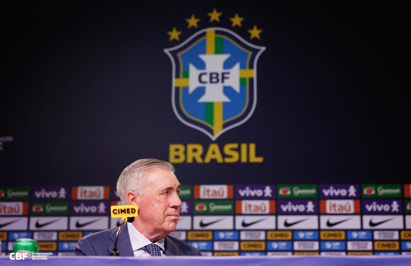 Sem Neymar, Ancelotti faz primeira convocação na Seleção Brasileira