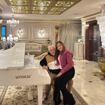 Aos 89, Carlos Alberto de Nóbrega celebra 7 anos de casamento com médica em Gramado
