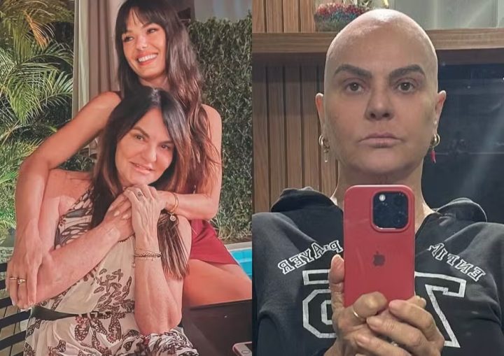 Mãe de Isis Valverde desabafa sobre atual visual: ‘Não me reconheço’
