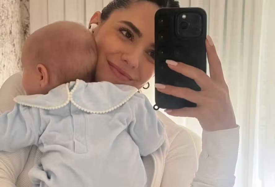 Jade Magalhães comemora 5 meses de Serena, sua filha com Luan Santana