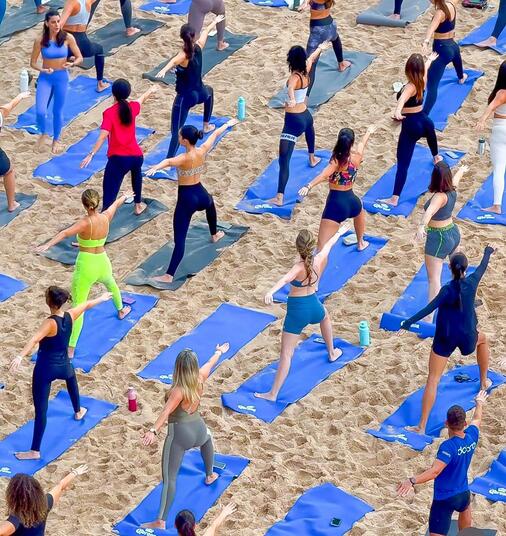 Em Salvador, ​Blue Praia promove mais uma edição do Yoga ao Amanhecer