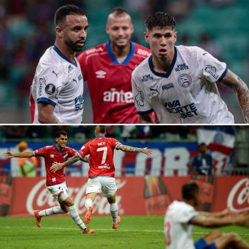 Bahia vacila em casa, leva virada do Nacional e pode perder a liderança do grupo na Libertadores