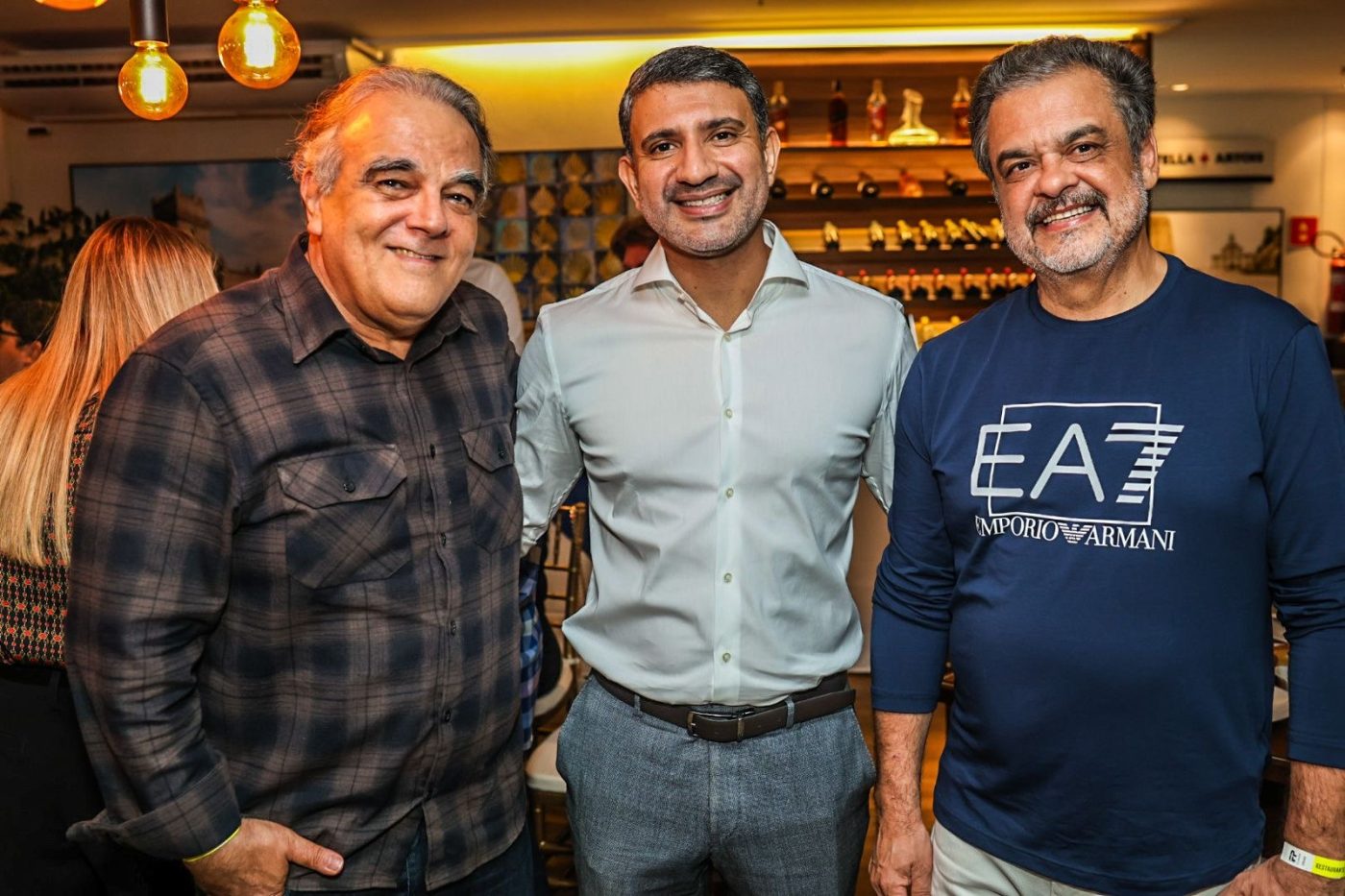 Lindivaldo Brito, Sérgio Pereira e Ricardo Dourado