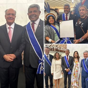 Jerônimo Rodrigues recebe a mais alta honraria brasileira em cerimônia no Itamaraty