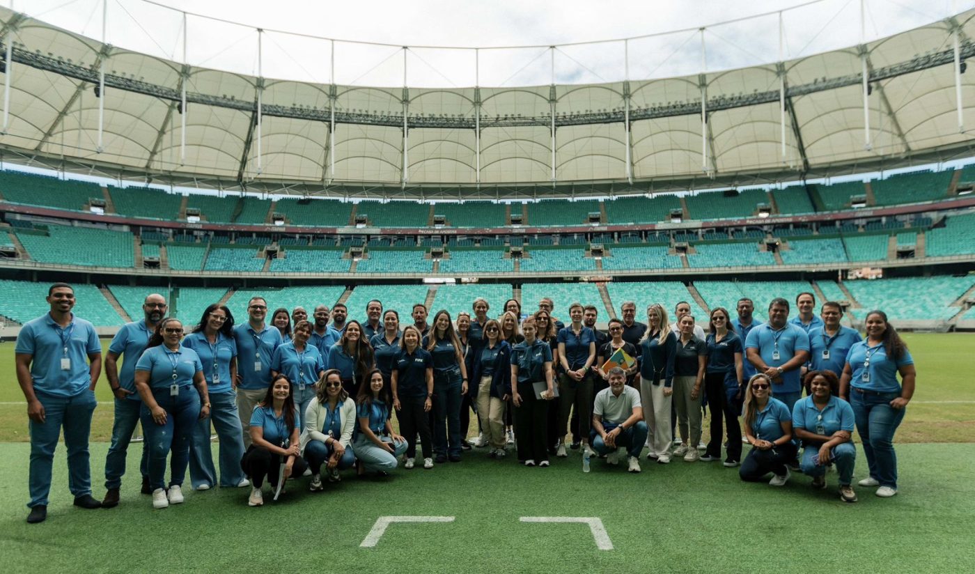 Arena Fonte Nova recebe primeira visita técnica da FIFA para a Copa do Mundo Feminina da FIFA Brasil 2027