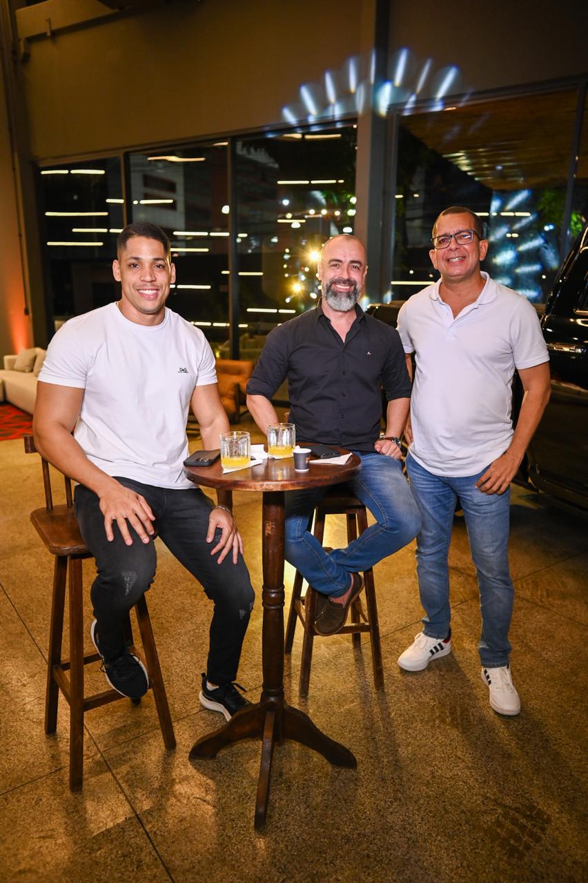 Diego Franco, Edgar Costa e Ricardo Vasconcelos