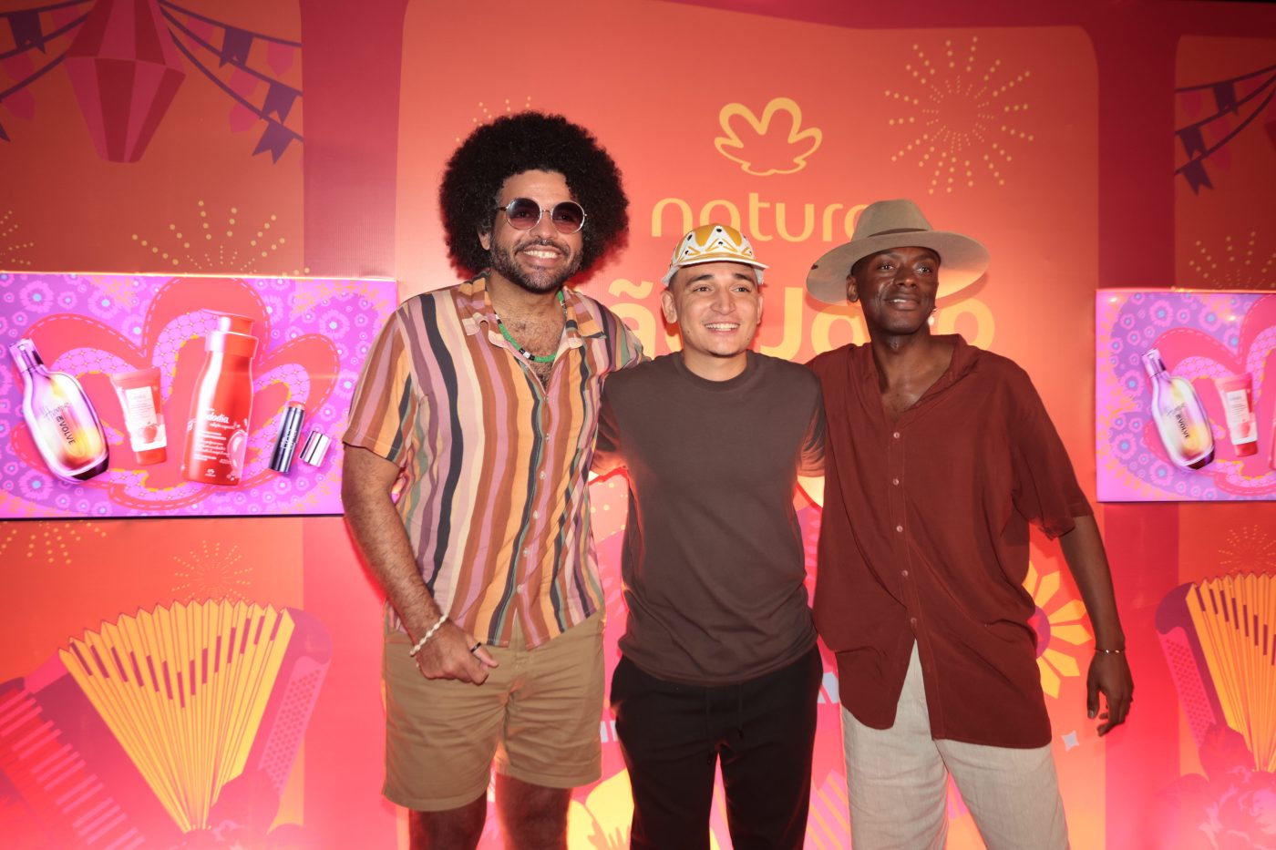 Natura anuncia João Gomes, Mestrinho e Jota.pê como influenciadores da marca para o São João