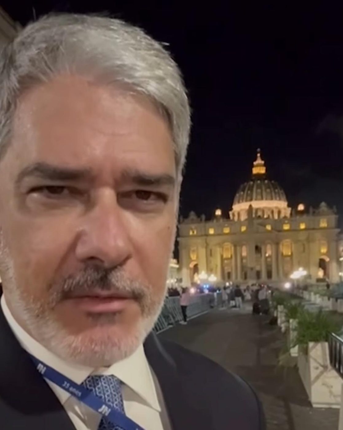 Jornal Nacional será apresentado ao vivo do Vaticano durante o Conclave