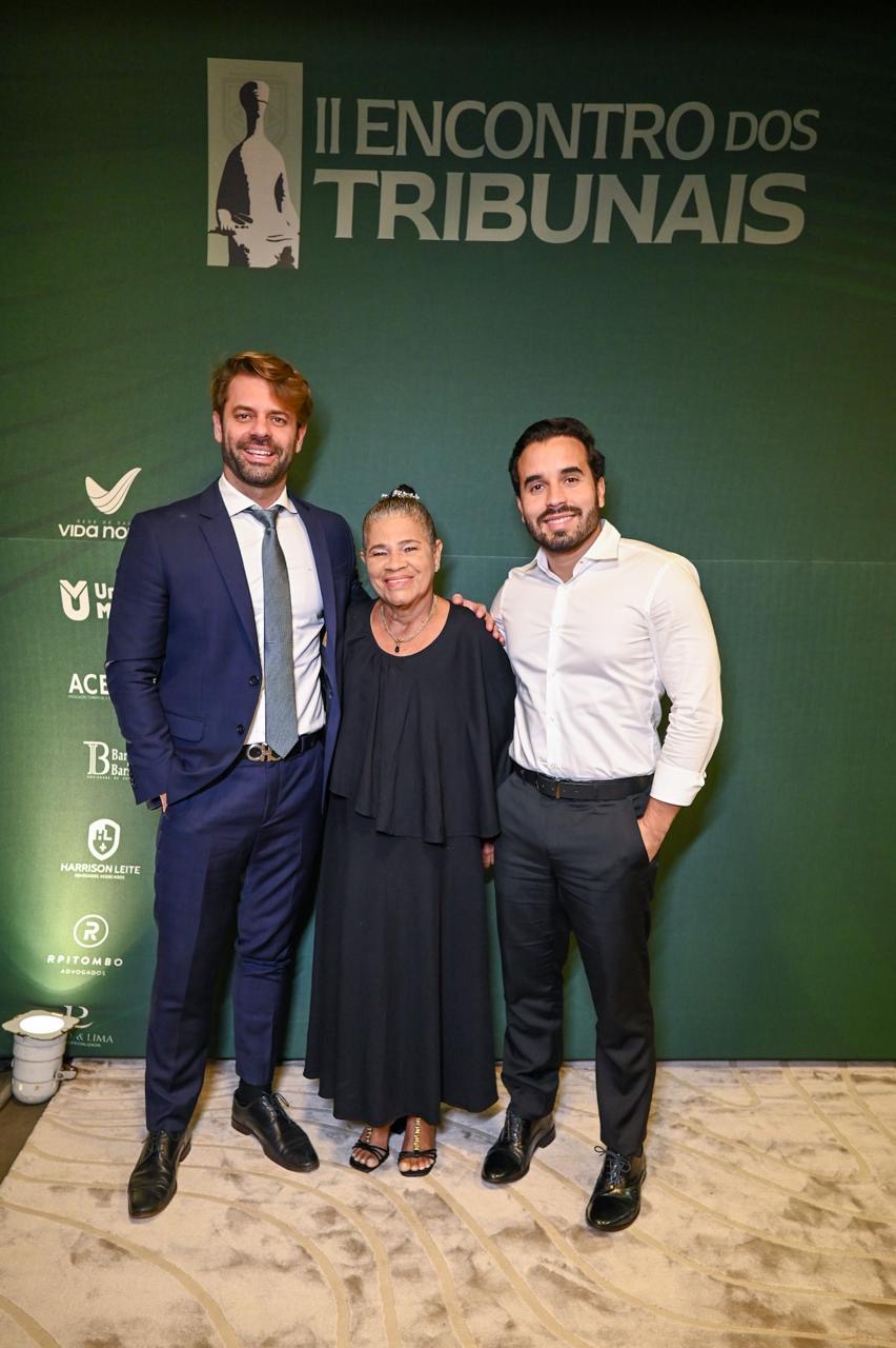 Gustavo Checcucci, Marlene Souza e Lucas Castro