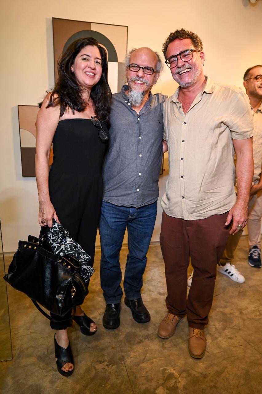 Claudia Hora, André Santana e Dedé Lins
