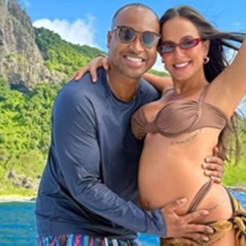 Carol Peixinho mostra espaço que será transformado no quarto do filho com Thiaguinho