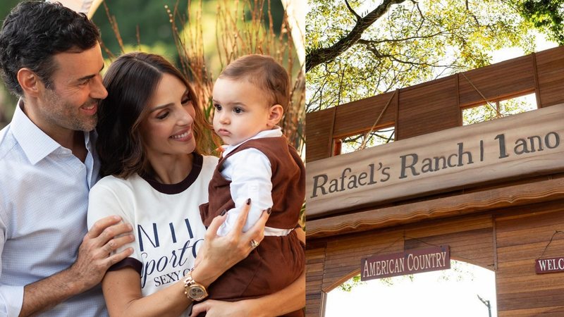 Carol Celico abre álbum de fotos da festa luxuosa de 1 ano de Rafael, o filho caçula