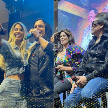 Pocket show de Calcinha Preta lota shopping em Salvador