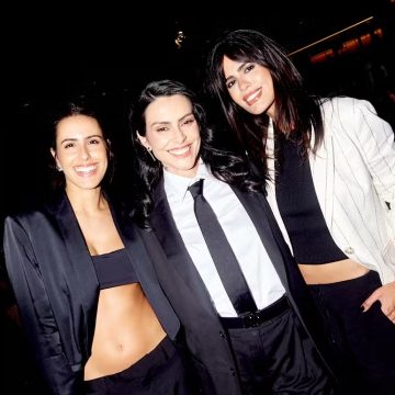Cleo, Anttónia e Ana Morais cantam juntas em jantar em São Paulo
