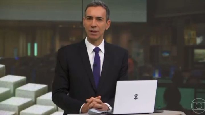 César Tralli se emociona ao vivo durante o Jornal Hoje; saiba o motivo