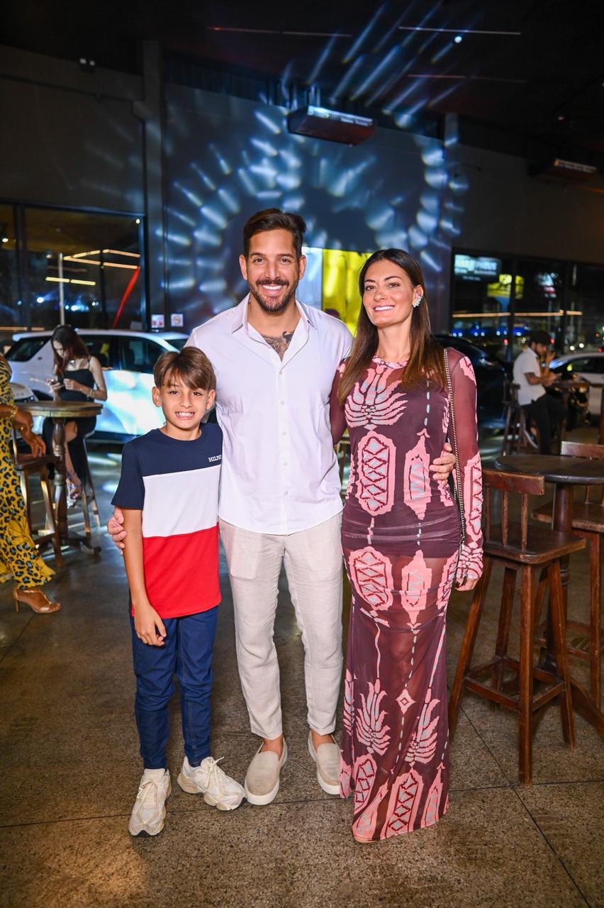 Vicente, Felipe Pezzoni e Rossana Agnoletto