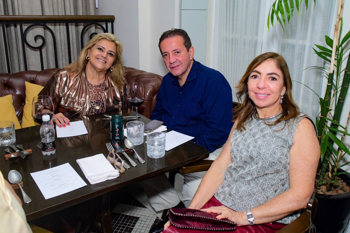 Teila Bendocchi, Carlos Menezes e Ralce Nascimento