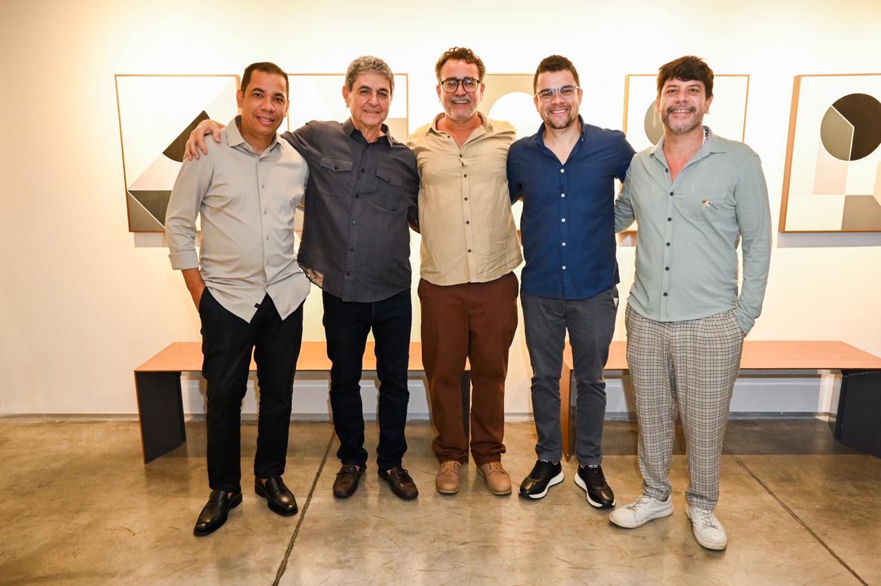 Denny Venegeroles, Paulo Darzé, Dedé Lins, Ricardo Portela e Daniel Rangel