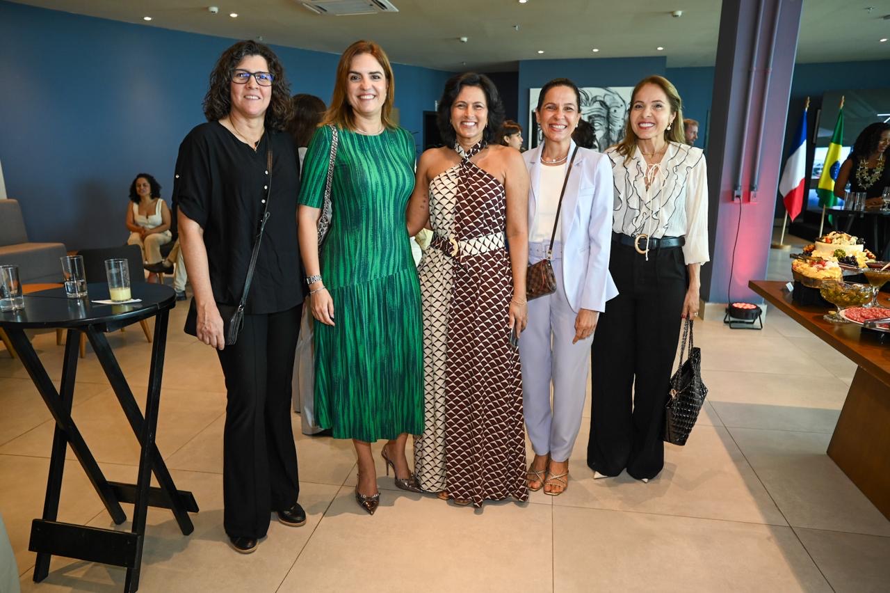 Leilane Loureiro, Mila Paes, Anna Paula Greck, Rosemma Maluf e Cristiane Gurgel