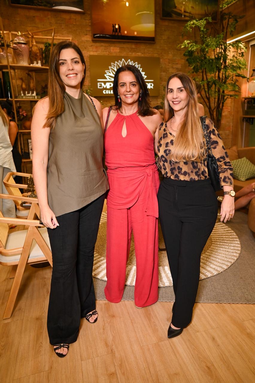 Marcela Lanat, Polyana Regis e Sandra Faro