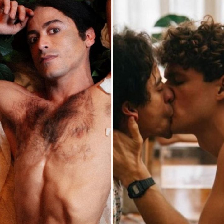 Jesuíta Barbosa dá beijão em noivo de Manu Gavassi e surge nu em cinebiografia de Ney Matogrosso