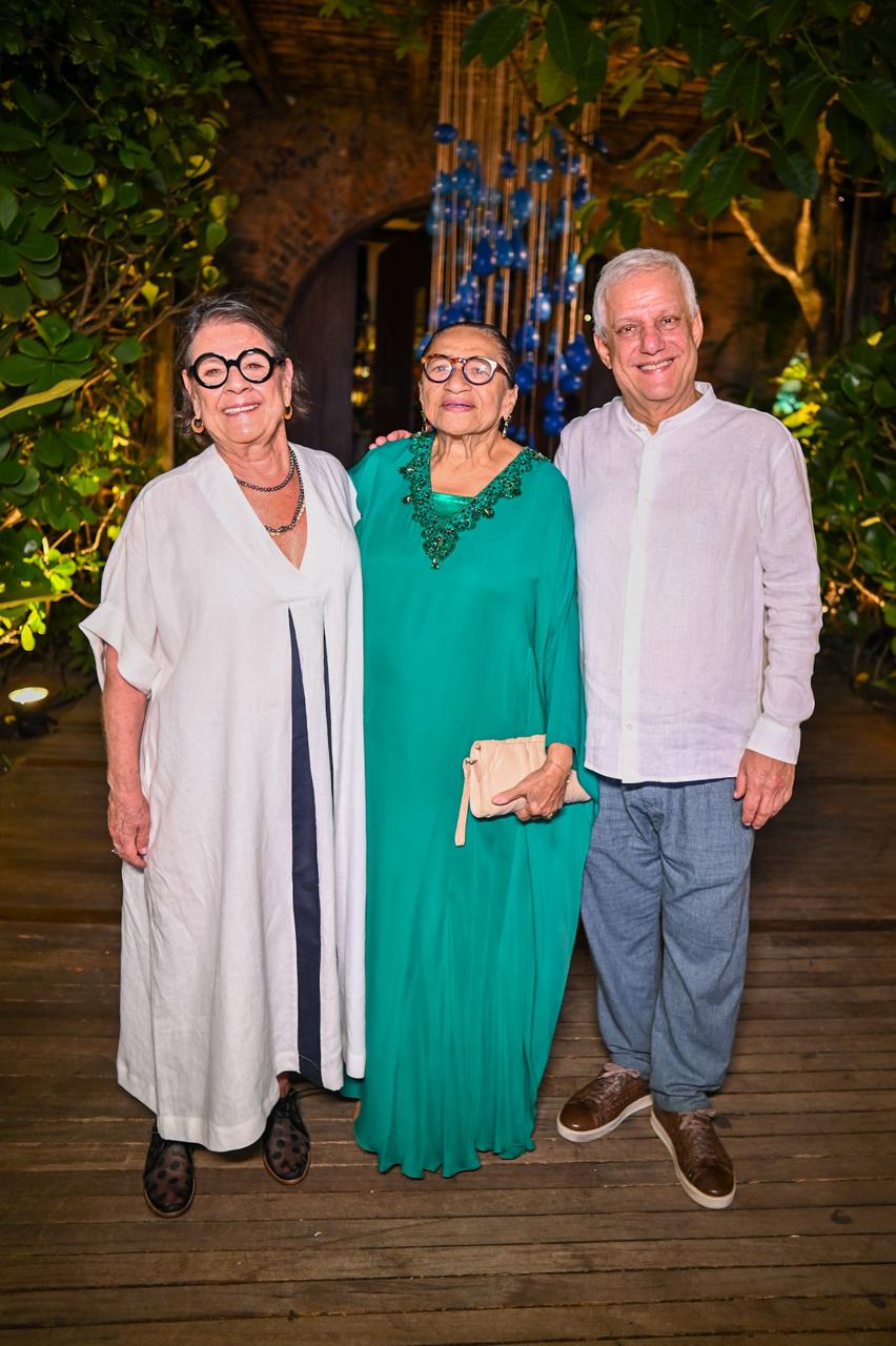 Wanda Engel, Licia Fábio e Edinho Engel