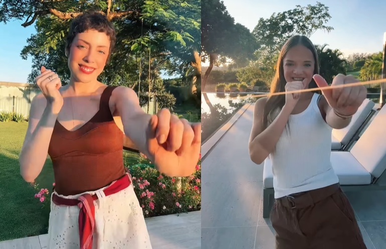 Fabiana Justus se declara à irmã Rafa: ‘Melhor amiga’