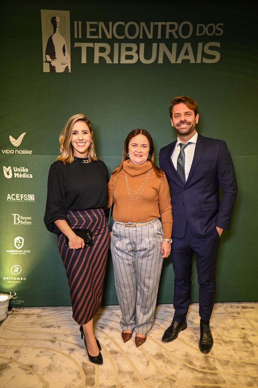 Lorena Peixoto, Sandra Peggy e Gustavo Checcucci