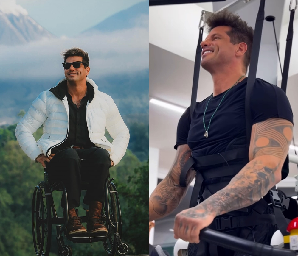 Paraplégico há 14 anos, Fernando Fernandes volta a andar com ajuda de tecnologia